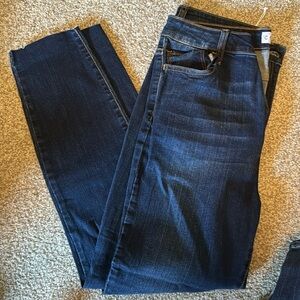 Cello skinny Jean with raw hem